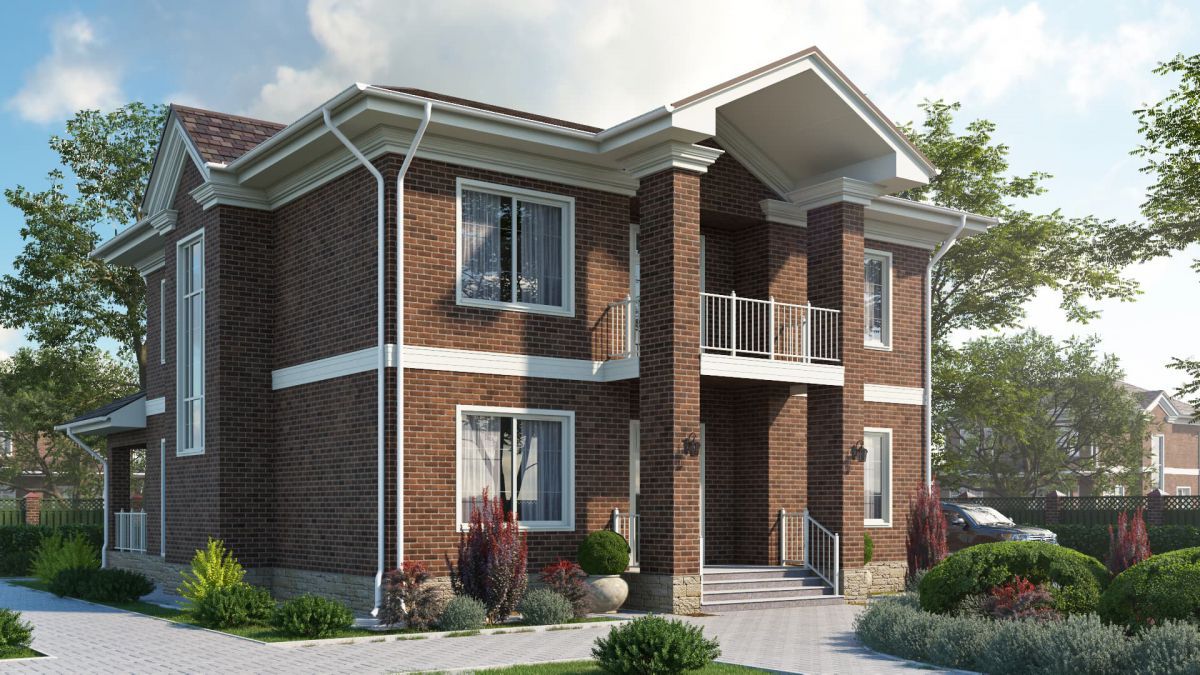 Двухэтажные дома