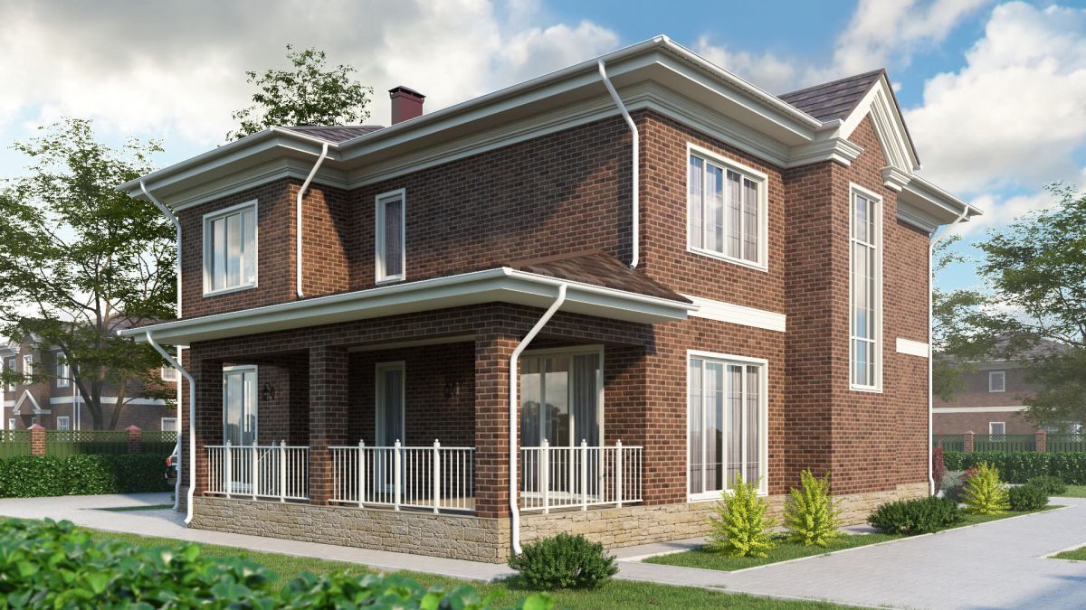 Двухэтажные дома